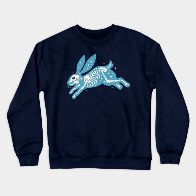 Rabbit Bones Crewneck Sweatshirt by machmigo